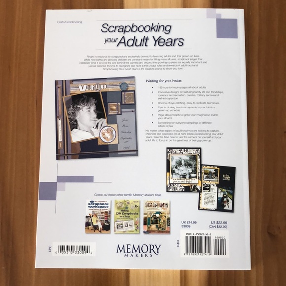 Scrapbook your Adult Years Making Memories 128 pages - Picture 6 of 6